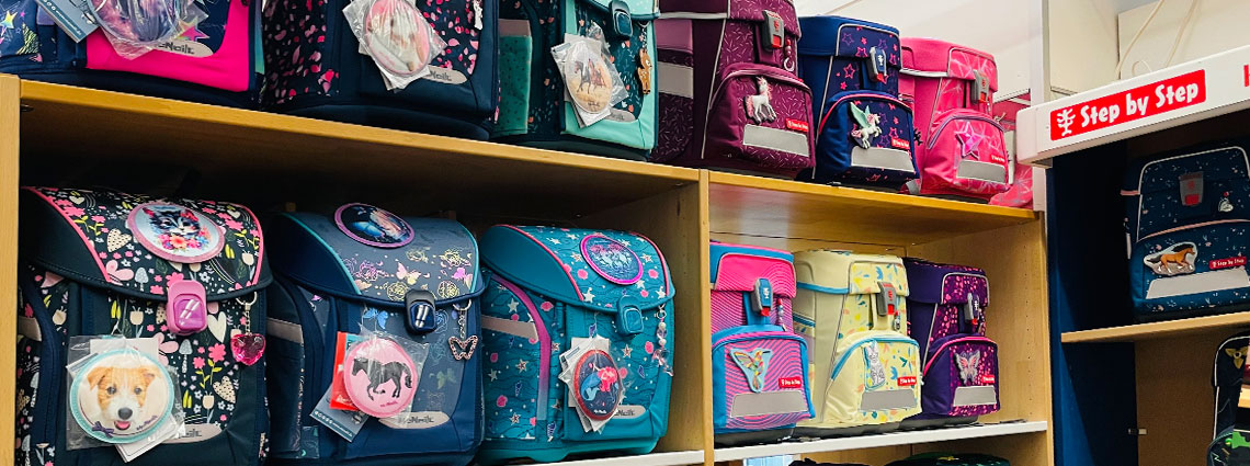 Schulrucksäcke neu 2025 / 2026 bei Riemenschneider Wiesbaden