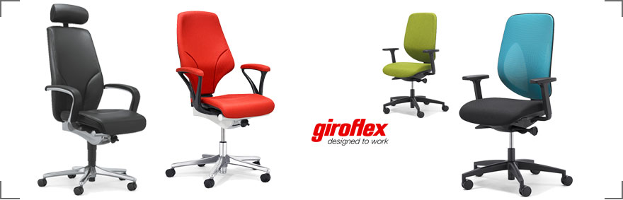 zu unserer großen Auswahl an Bürostühlen fürs Office oder zuhause Neu bei Riemenschneider-Wiesbaden.de - Bürostühle von giroflex
