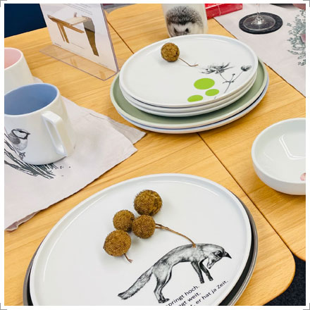 Bezauberndes Geschirr mit Tiermotiven bei Riemenschneider Wiesbaden