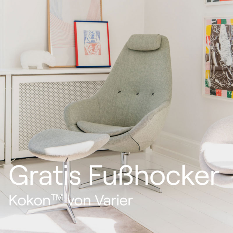 Gratis Fußhocker Kokon bei Riemenschneider Wiesbaden