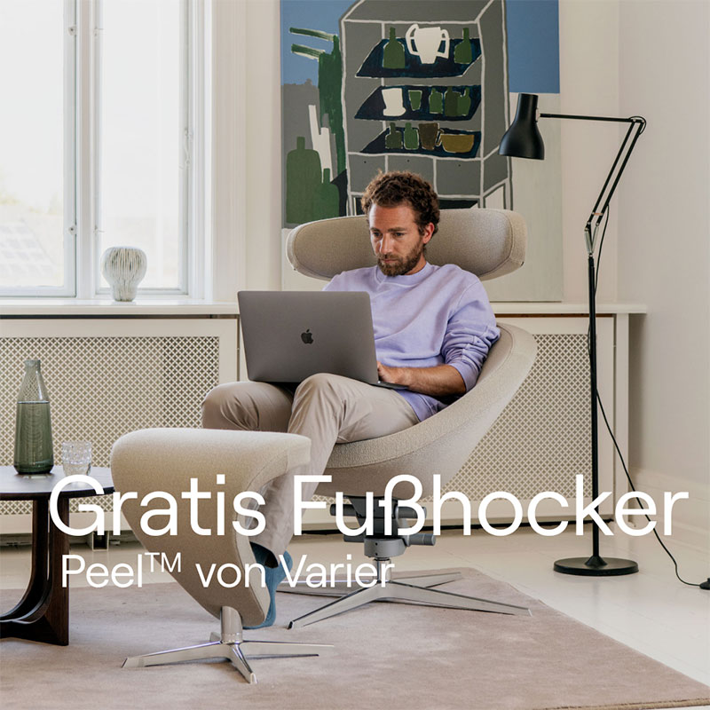 Gratis Fußhocker Peel bei Riemenschneider Wiesbaden