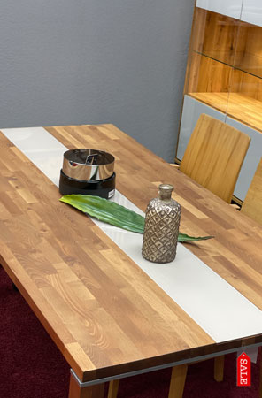 Trend Natur Tisch Design Schnäppchen zum Sonderpreis bei Riemenschneider