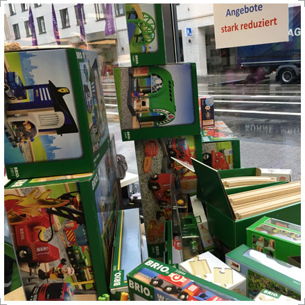 Brio Abverkauf -25% bei Riemenschneider-wiesbaden.de