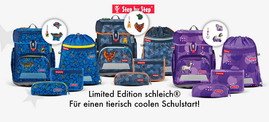 Schulranzen Step-by-step Limited Editions, Schleich bei Riemenschneider-Wiesbaden