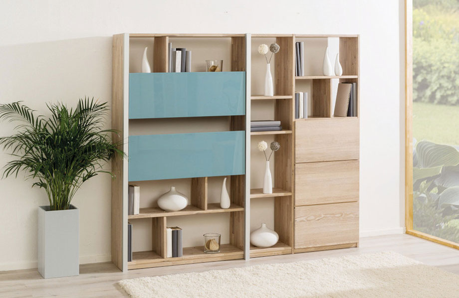 trend natur Regal Eiche bei Riemenschneider Wiesbaden