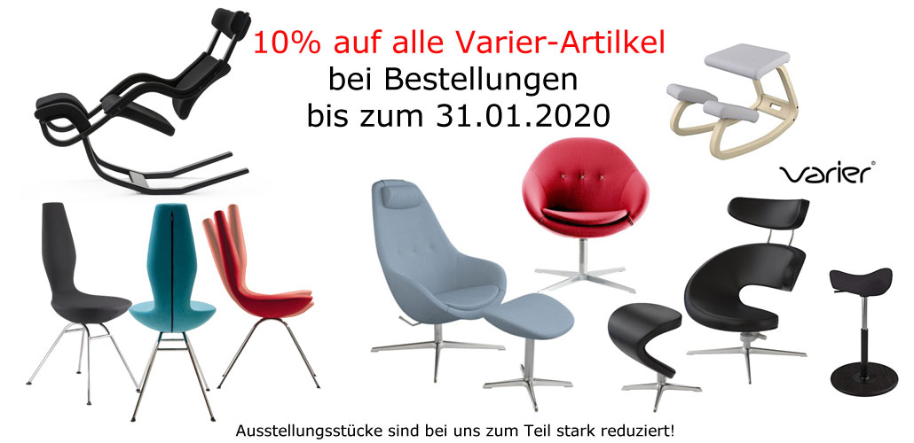 10 % auf alle Varier-Produkte bei Riemenschneider-Wiesbaden