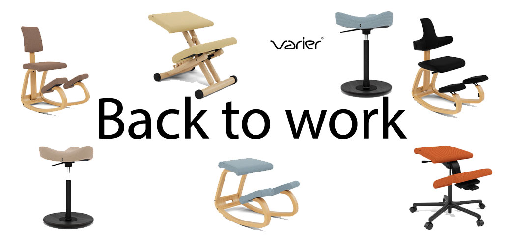 Aktion Back to work - Varier Modelle -10-15& bei Riemenschneider Wiesbaden